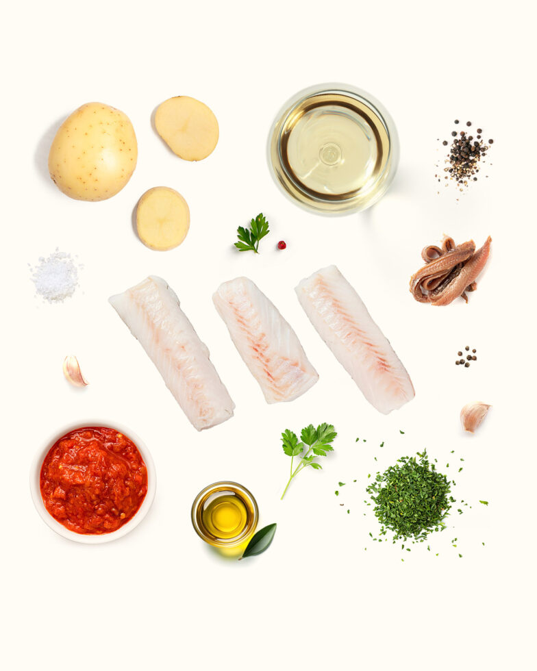 Filetto di merluzzo in umido